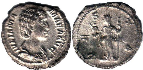 moneta Impero Romano Giulia Mamaea denario 