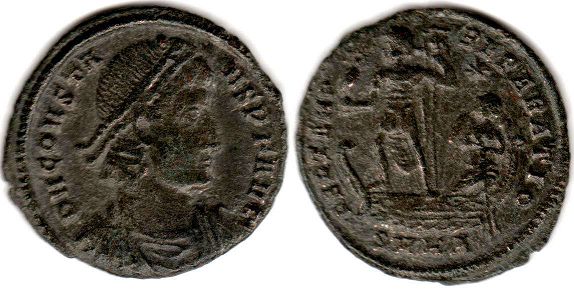 moneta Impero Romano Costante