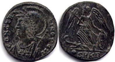 moneta Impero Romano Costantino I il grande