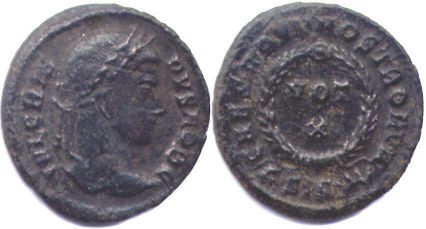 moneta Impero Romano Crispo