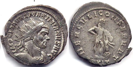 moneta Impero Romano Massimiano antoninianus