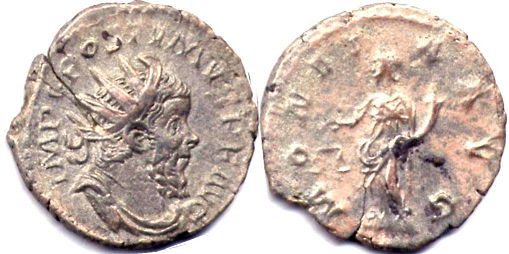 moneta Impero Romano Postumo antoninianus