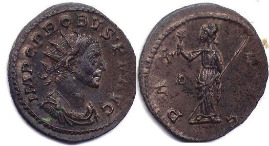 moneta Impero Romano Probo antoninianus