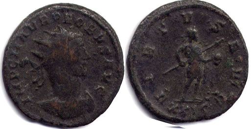 moneta Impero Romano Probo antoninianus