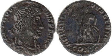 moneta Impero Romano Procopio