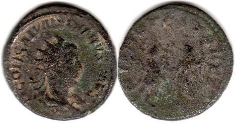moneta Impero Romano Saloninus antoninianus