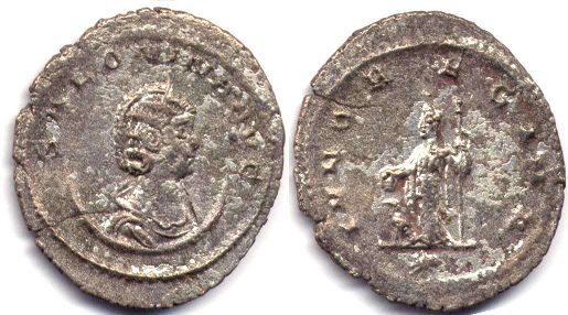 moneta Impero Romano Salonina antoninianus