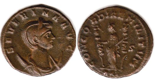 moneta Impero Romano Severina antoninianus