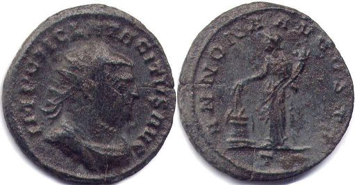 moneta Impero Romano Tacito antoninianus