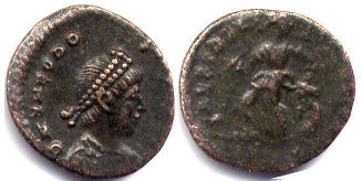 moneta Impero Romano Teodosio I il grande