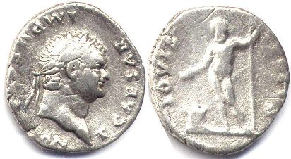 moneta Impero Romano Tito denario 