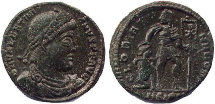 moneta Impero Romano Valentiniano I