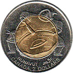 Canada 2 dollars commemorative coin