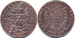 coin Neuchatel 1/2 batzen 1807