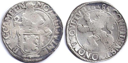 coin Kampen leondaalder-philipsdaalder 1685
