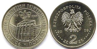 coin Poland 2 zlote 2009