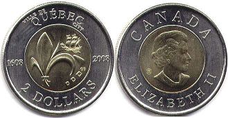 coin canadian commemorative coin 2 dollars 2008