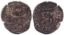 coin Navarre liard no date (1516-1555)