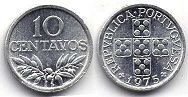 coin Portugal 10 centavos 1973