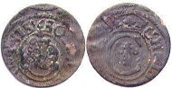 coin Riga solidus no date (1632-1654)