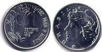 coin Brazil 1 centavo 1975