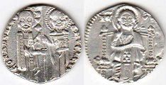 moneta Venice Grosso senza data (1289-1311)