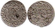 coin Lithuania 1 schilling 1652