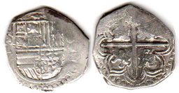 monnaie Espagne argent 1 real pas de date (1588)