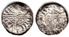Münze Englisches altes Silber - Henry III Penny