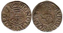 coin Cologne 8 heller 1586