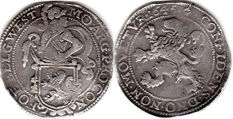 coin West Friesland Daalder (48 stuver) 1626