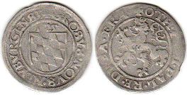 coin Pfalz halbbatzen (2 kreuzer) 1525
