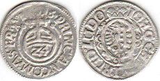 coin Anhalt 1/24 taler 1616