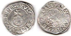 Münze Nassau halbBatzen (2 Kreuzer) 1593