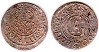 coin Riga coin Riga solidus no date (1621-1632)