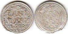 coin Bavaria 10 pfennig 1682
