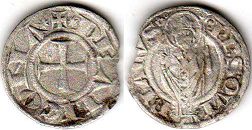 coin Ancona grosso no date (13 century)