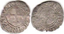 moneta Savoy Quarta (1/4 soldo) senza data (1497-1504)