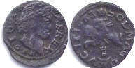 coin Lithuania 1 schilling (boratinka) 1663